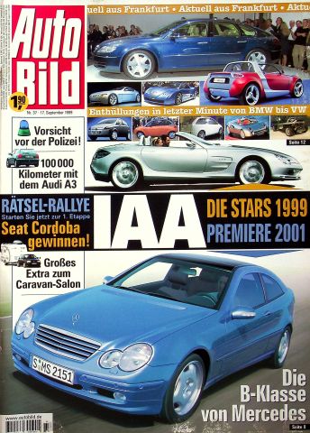 Deckblatt Auto Bild (37/1999)